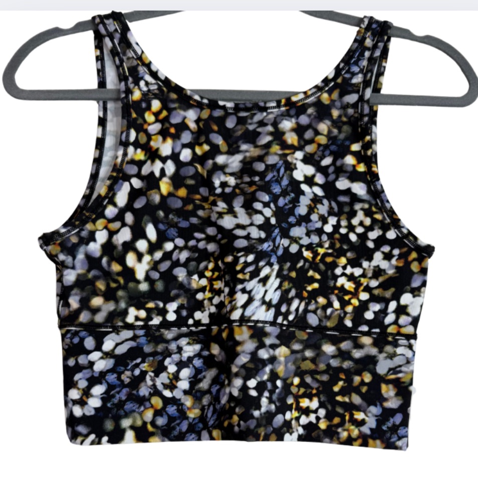Lululemon Power Pivot Tank Multicolor Metropolis Glow Size 6 Nwt